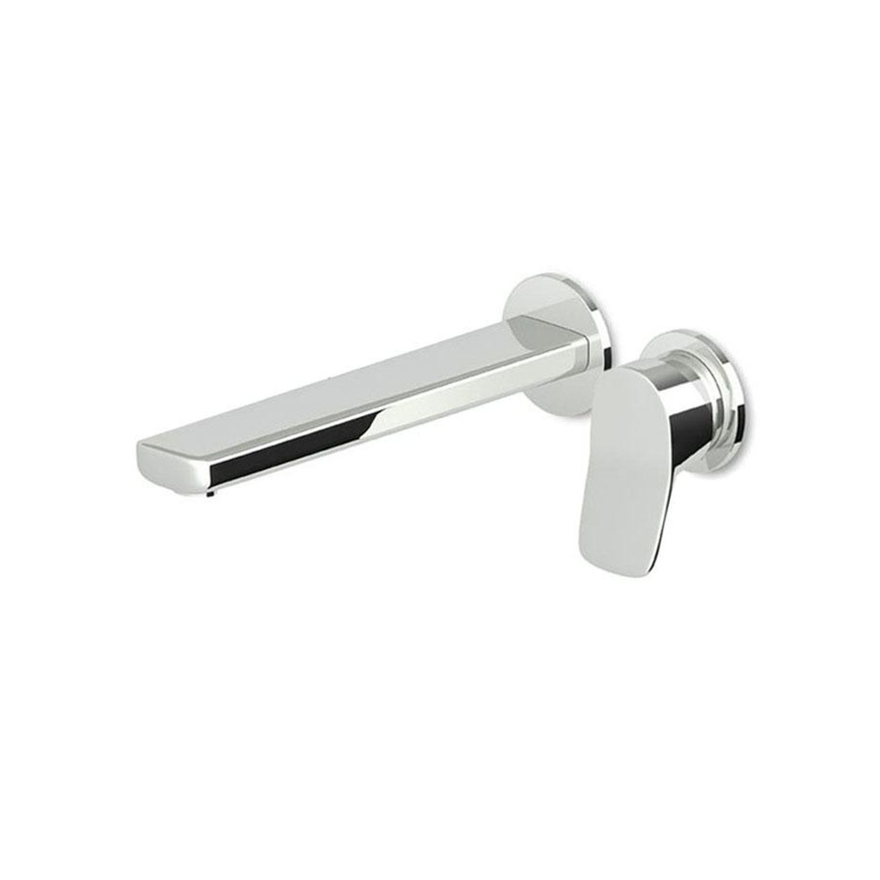 Brim Wall Mounted Basin Mixer 180mm Trimset