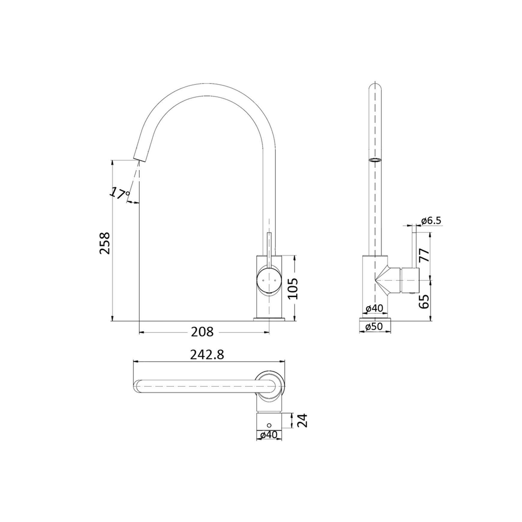 Unika Hali Sink Mixer Tap