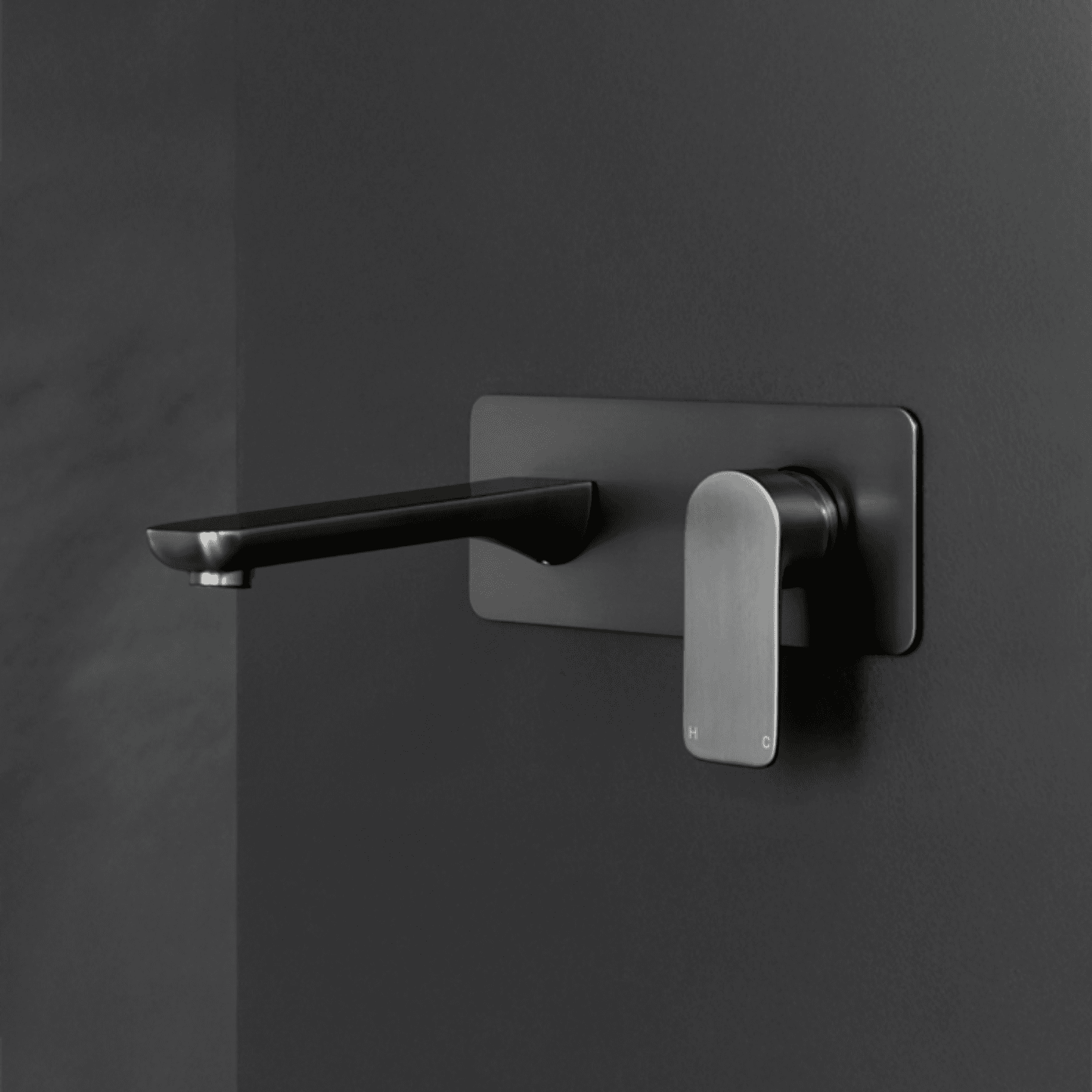 Orza Wall Mounted Basin/Bath Mixer