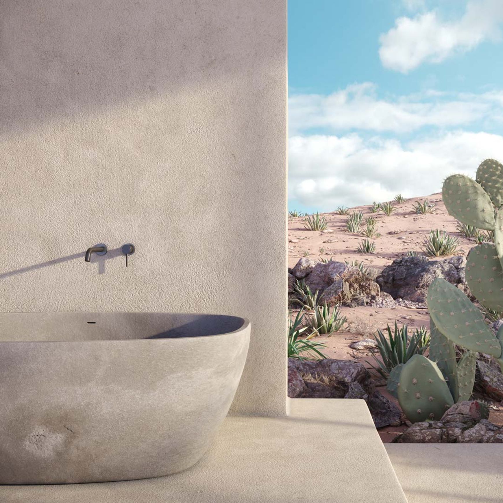 Sola Minimal Mixer & Spout Set