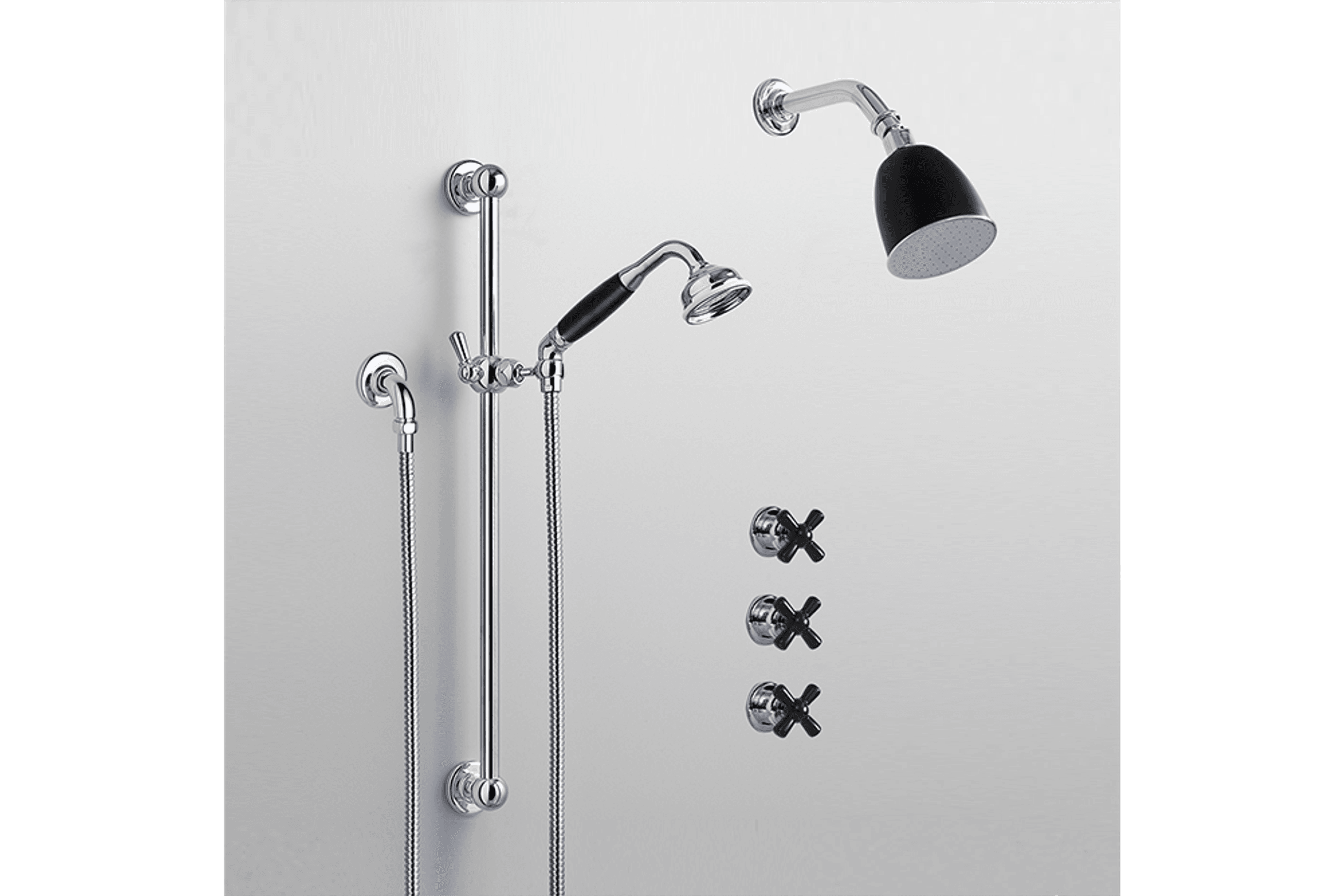 Ink Gloss Black Rockwell Tapware - The Water Monopoly
