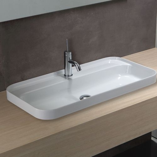 Slim 600 Semi-Recessed Basin