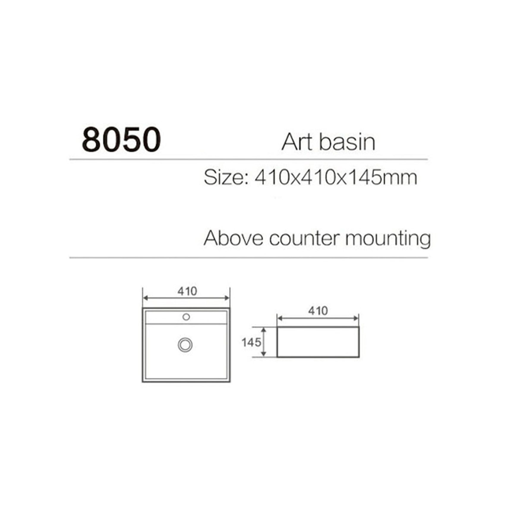 Unika Verona Counter Top Gloss Basin