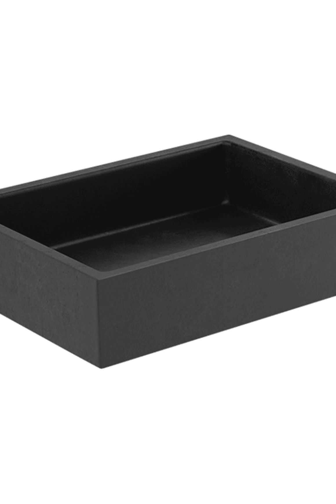 Elementi Bare Concrete Square Vessel Basin