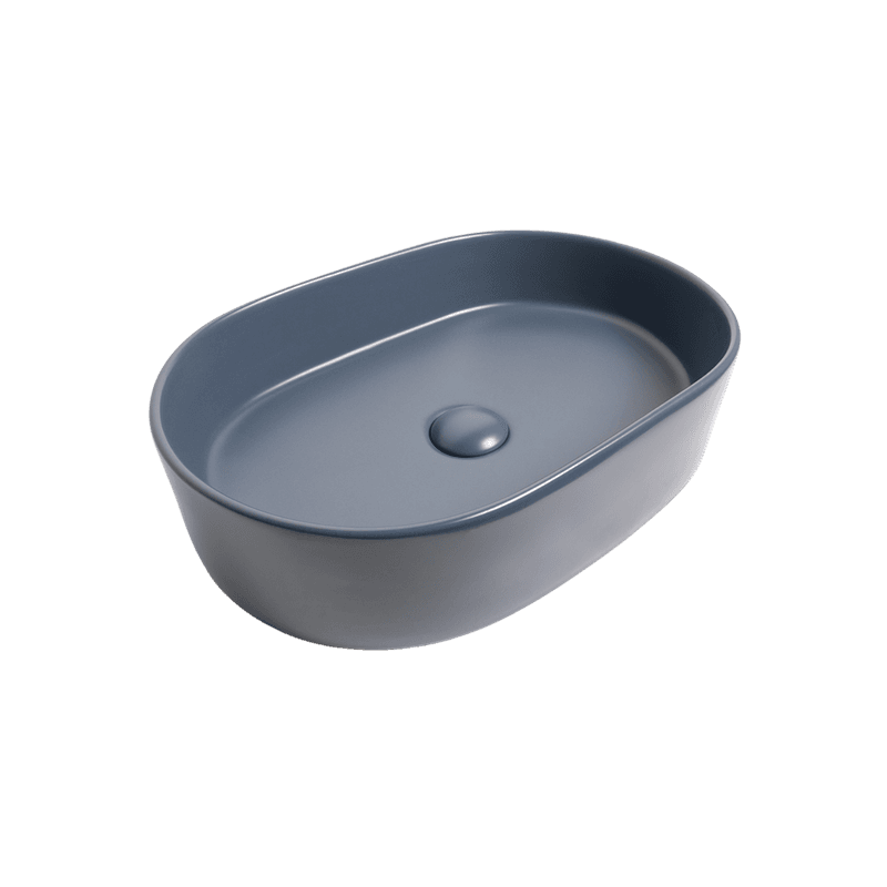Petra Pill Matte Blue Basin