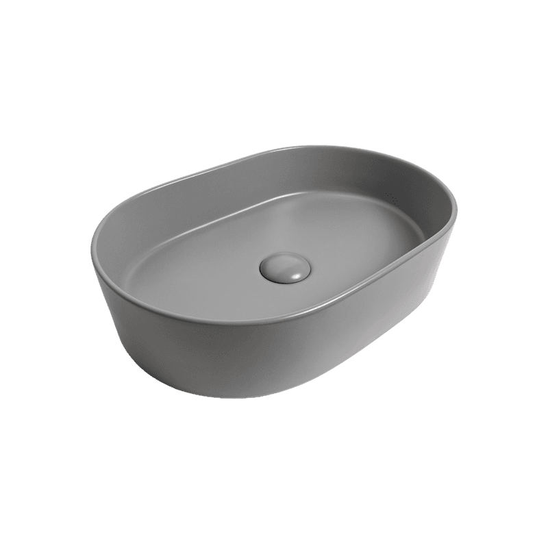 Petra Pill Matte Grey Basin