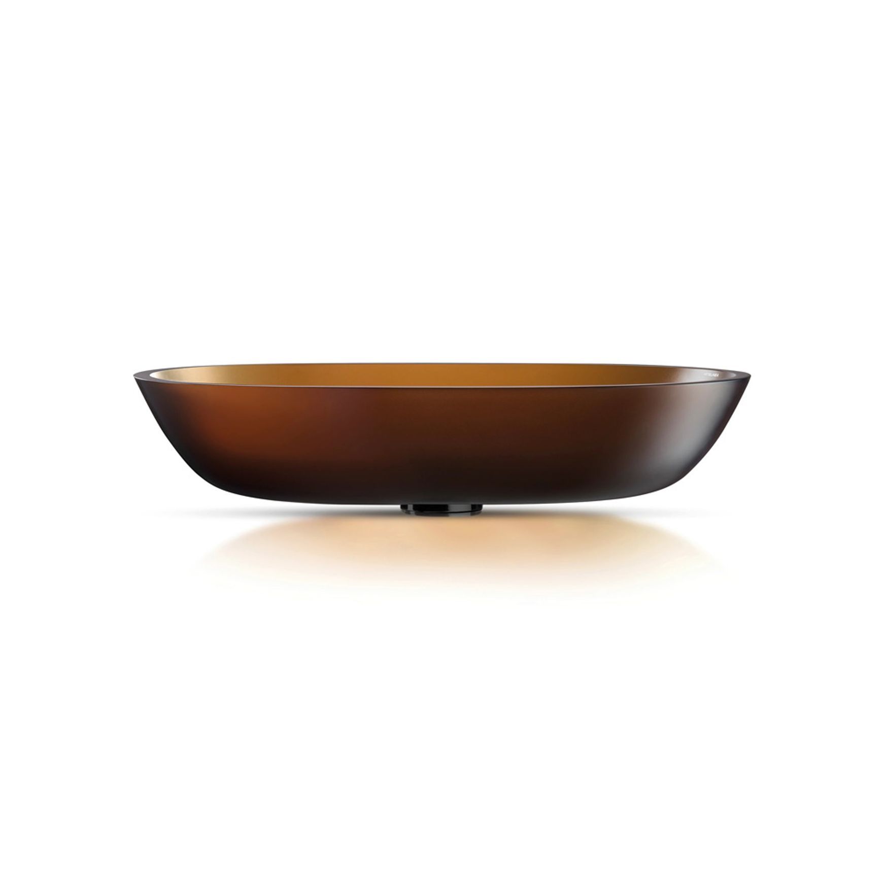 Cortina 570 Oval Vessel Basin Ambra Satin