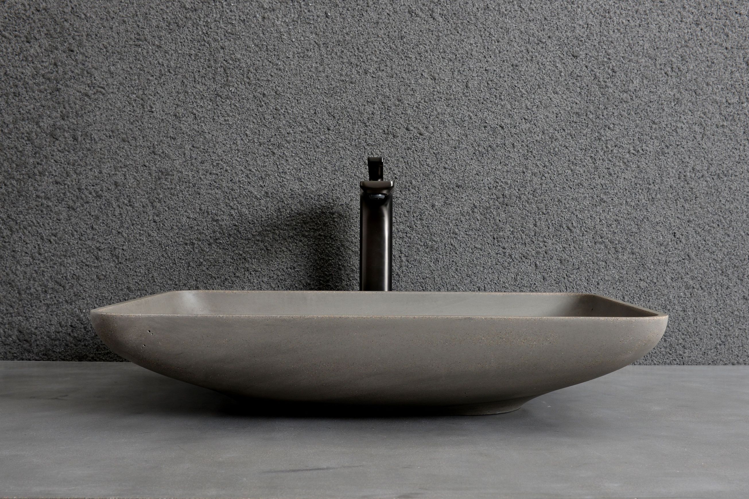 Toka Concrete Rectangle Basin CON-005