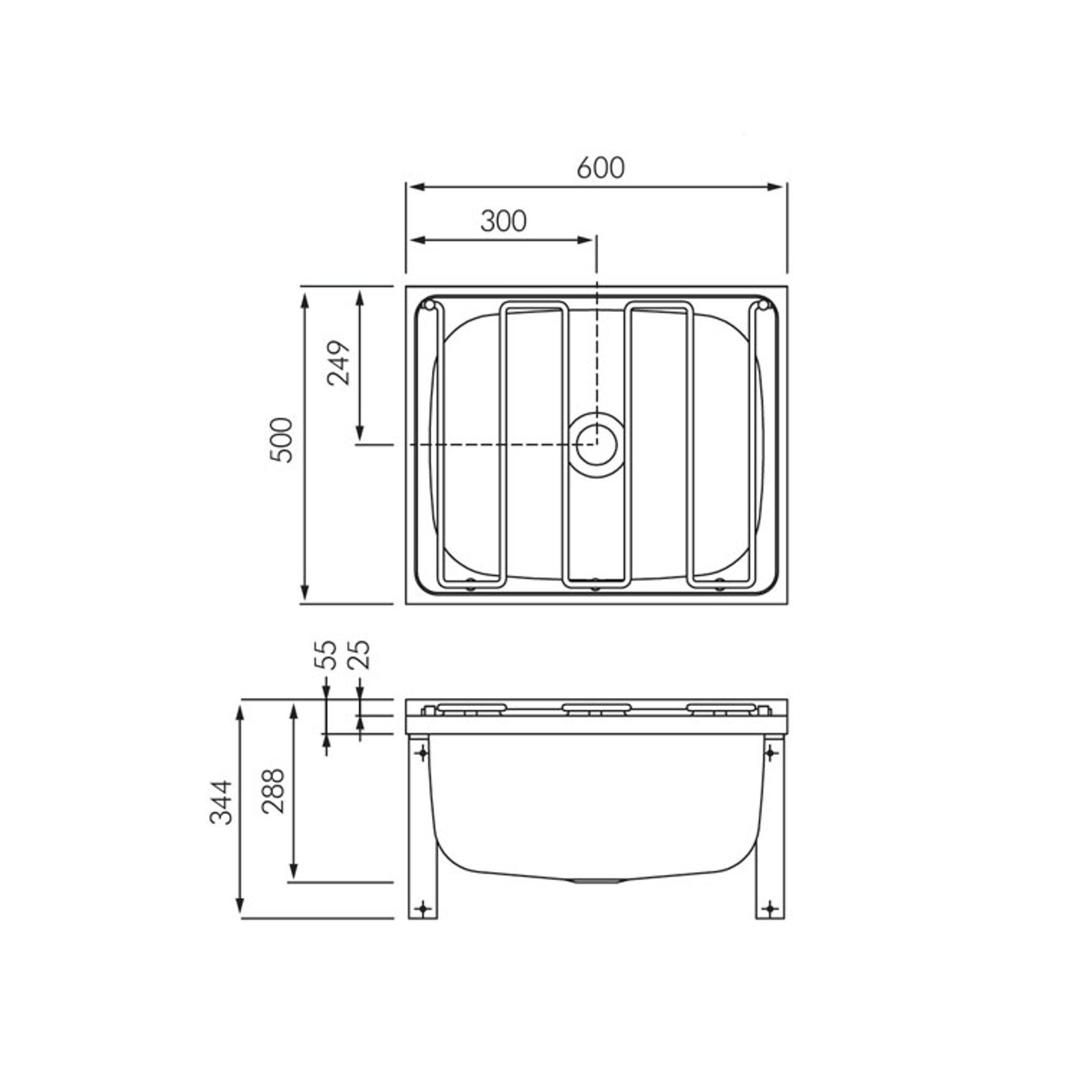 KWC Franke Stainless Steel Cleaners Sink