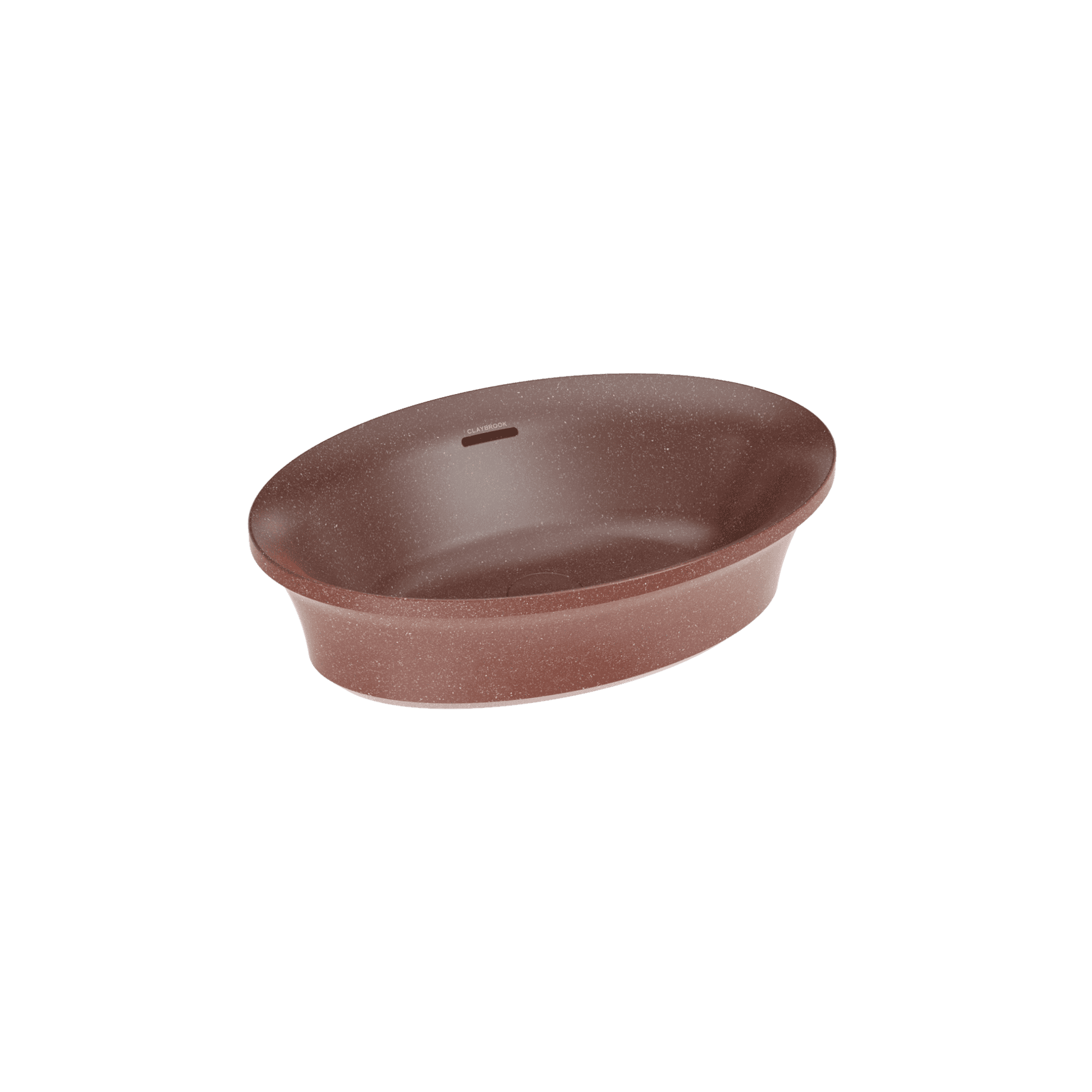 Flute Oval Vessel Basin