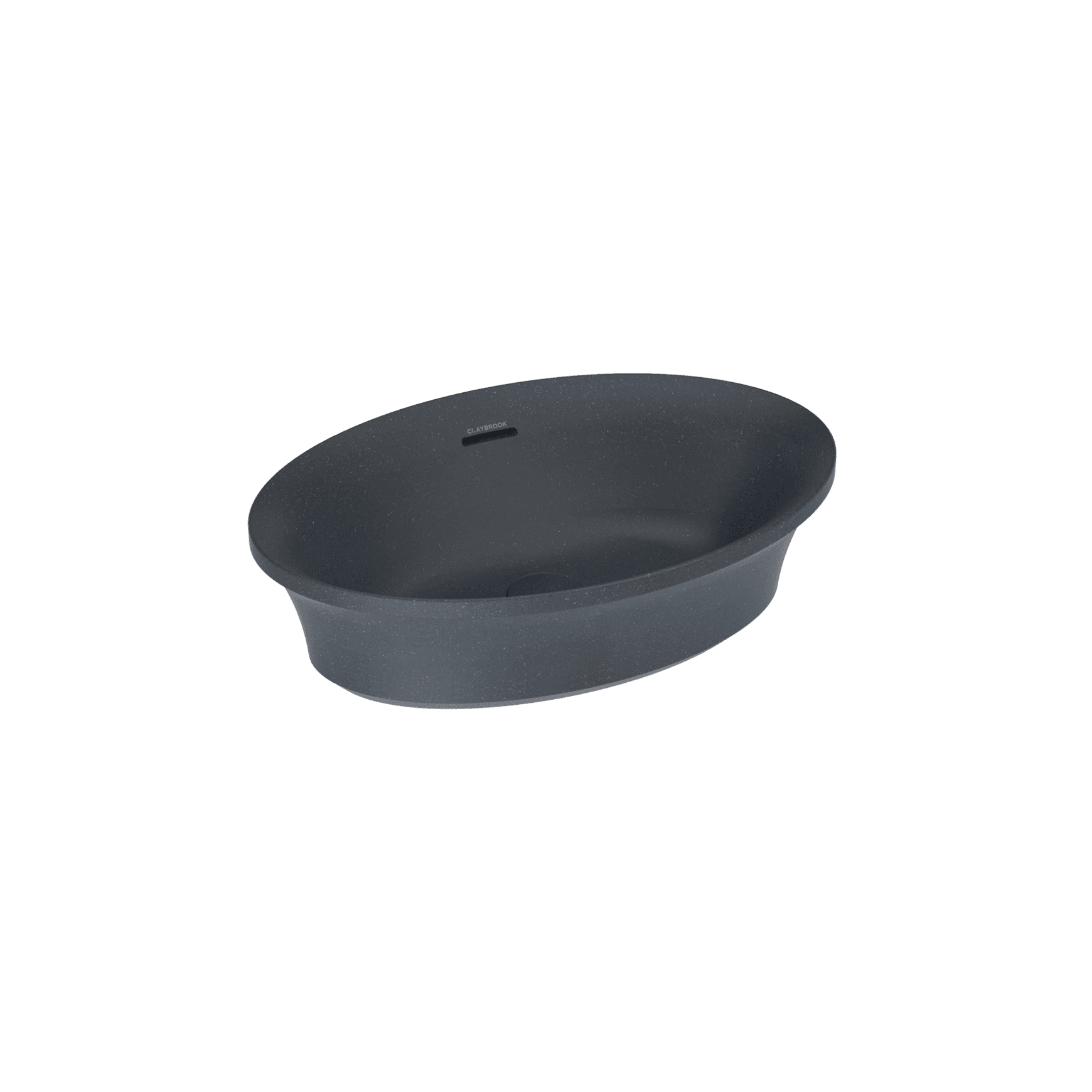 Flute Oval Vessel Basin