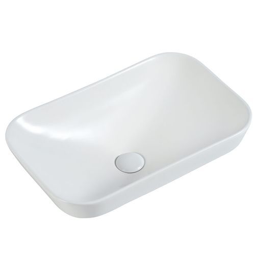 Goccia Semi Recess Drop In Ceramic Basin