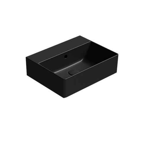 Kube 45x35 Basin Matt Black