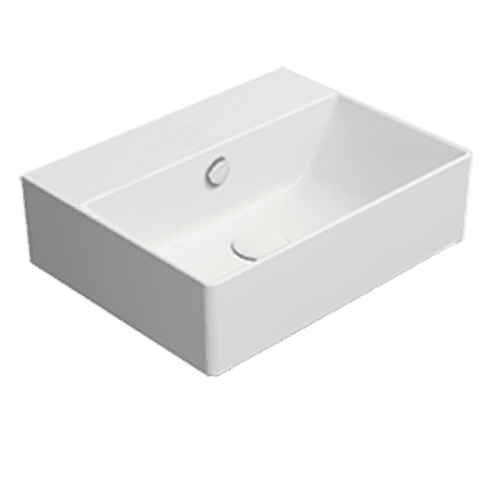 Kube 45x35 Basin Matt White