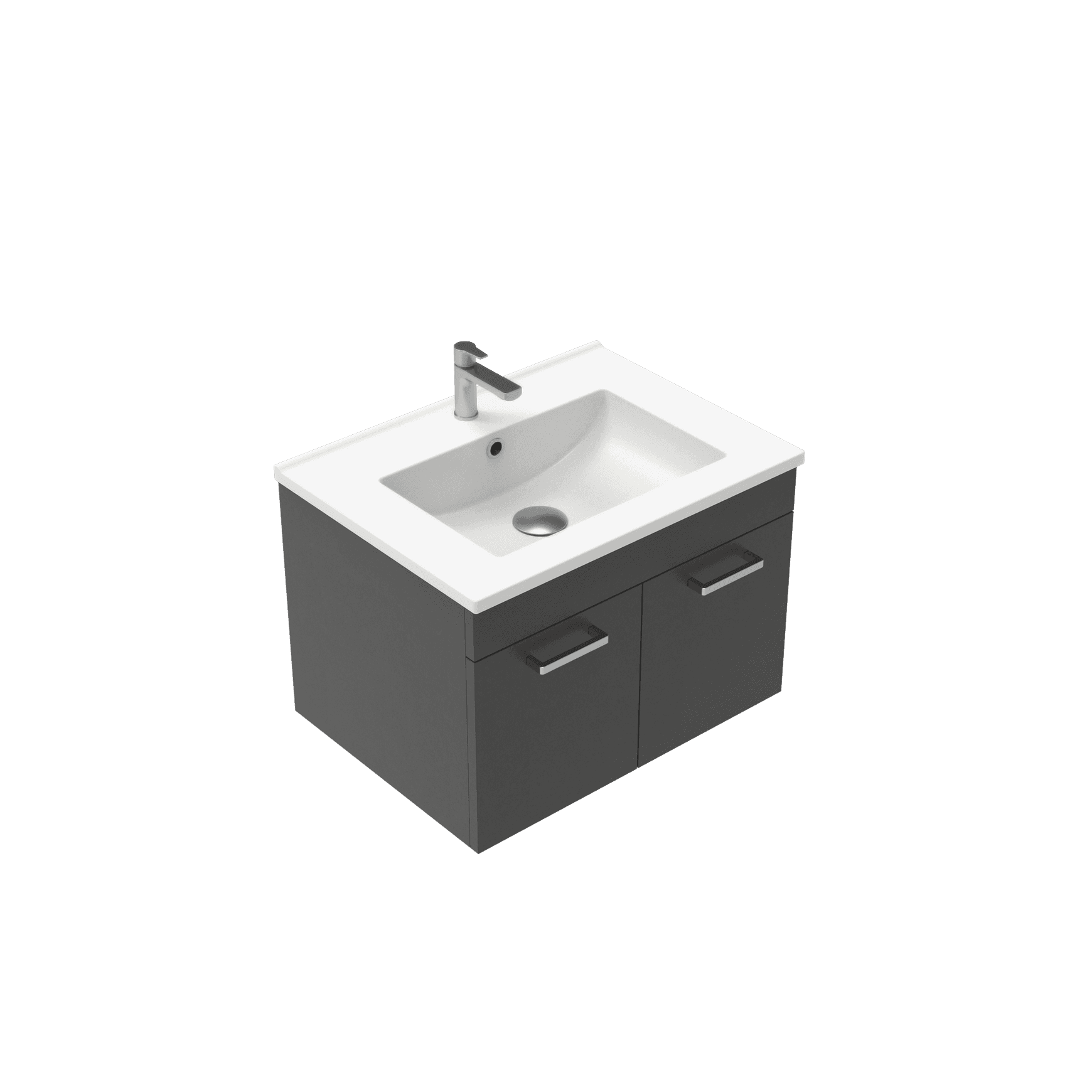Qube Wall Hung Vanity
