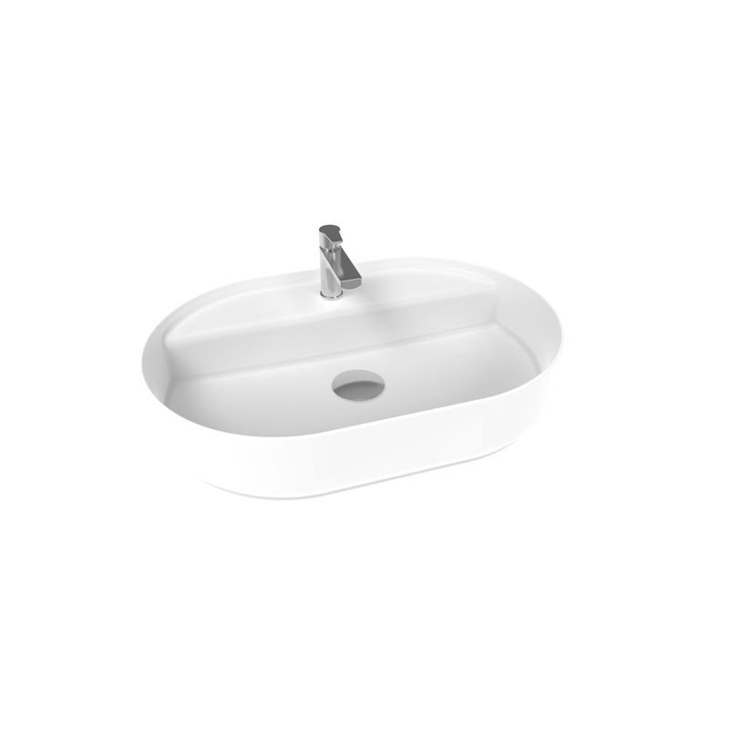 Sofia Oval One Tap Hole Vessel Basin