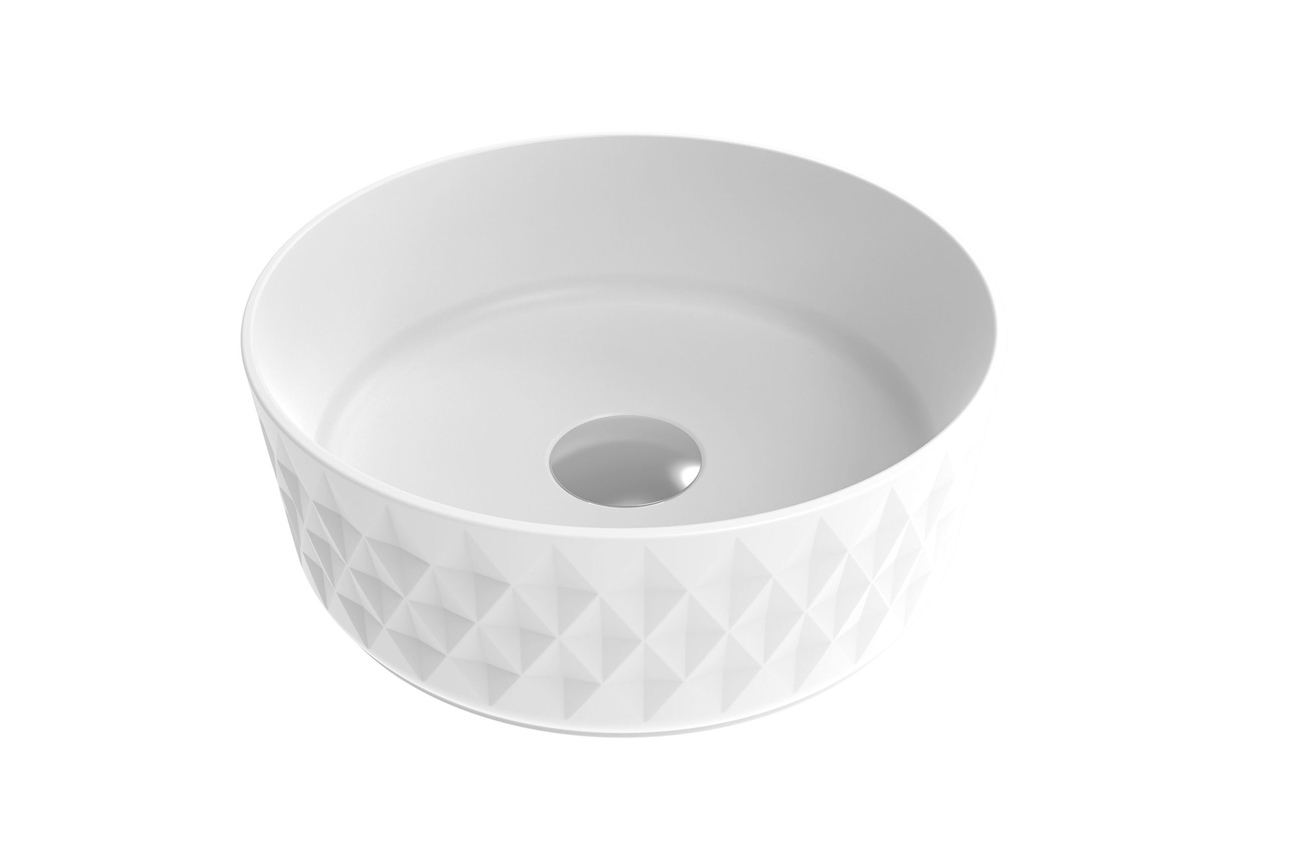 Poppi Round Vessel Basin 360mm