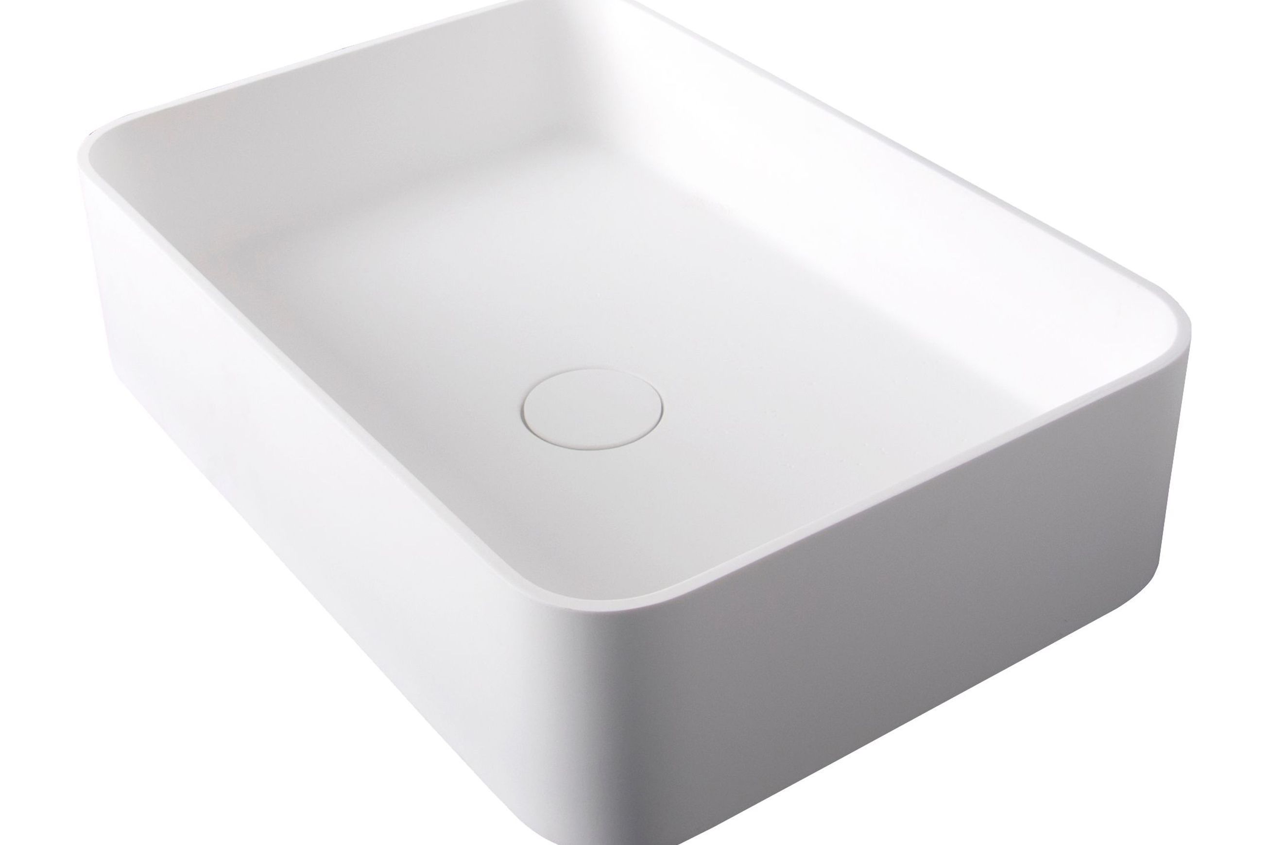 Super-Thin Rectangle Vessel Basin