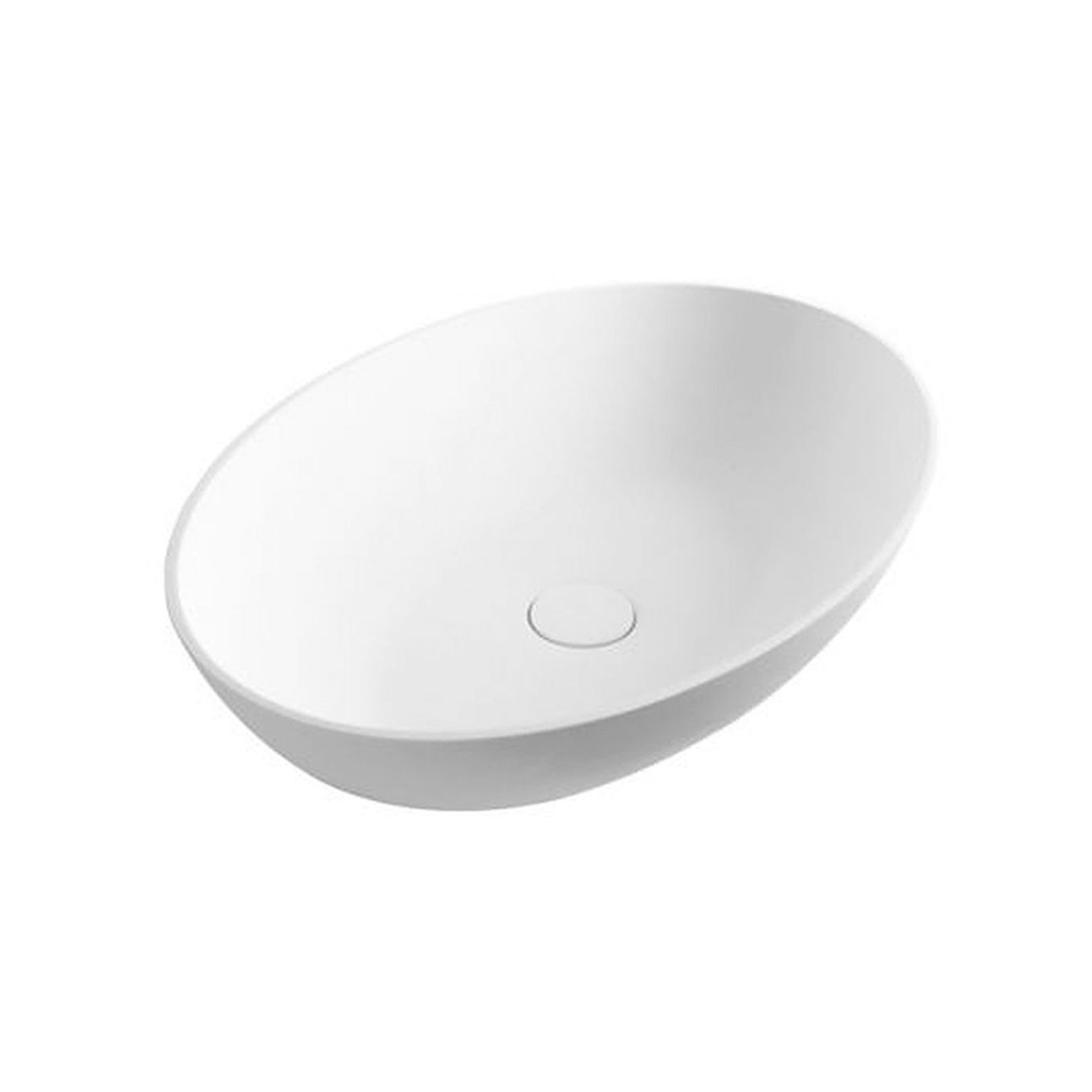 Super-Thin Mini Oval Vessel Basin