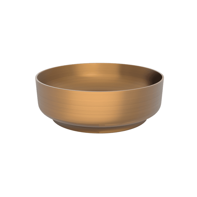 Verotti Stainless Basin 360 x 120mm Brushed Copper