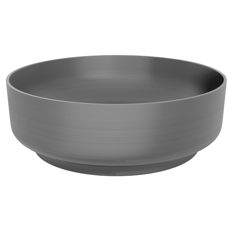 Verotti Stainless Basin 360 x 120mm Gun Metal