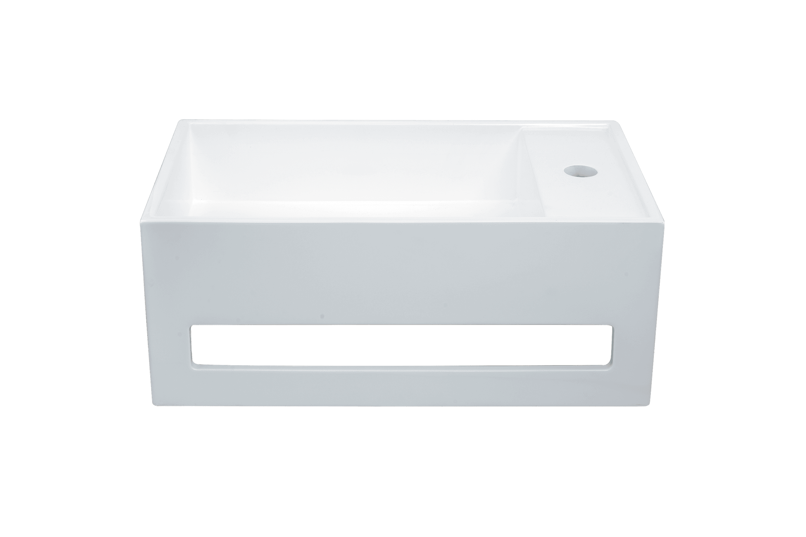 iStone WC Basin 500 x 300 x 200mm Gloss White