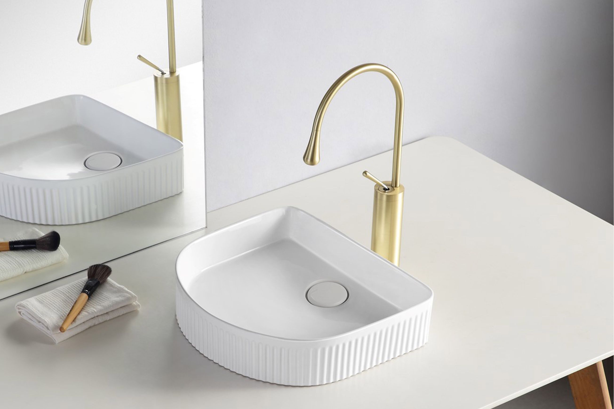 Unika Venice Crescent Counter Top Basin