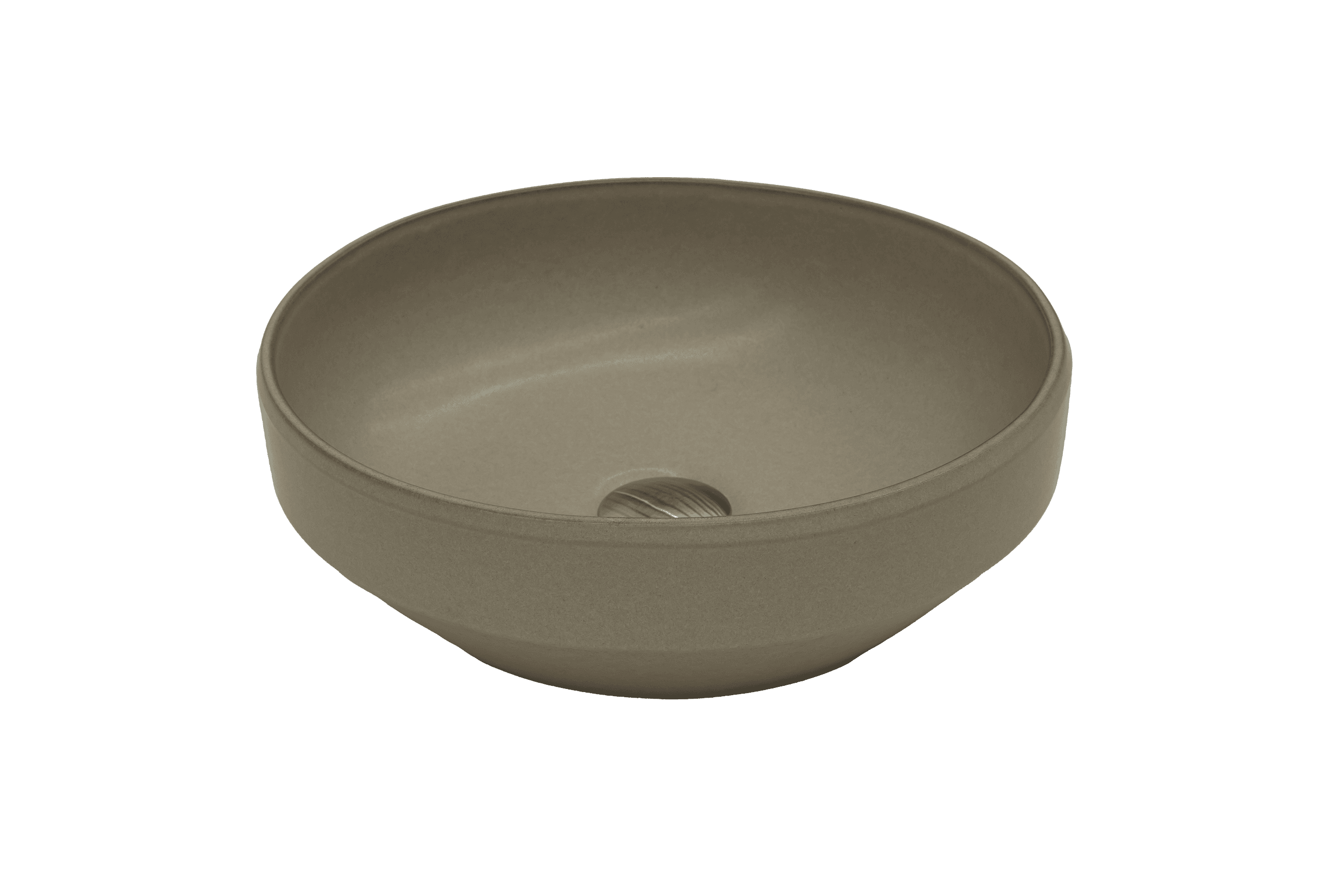 Terra 380 Round Vessel Basin Dune