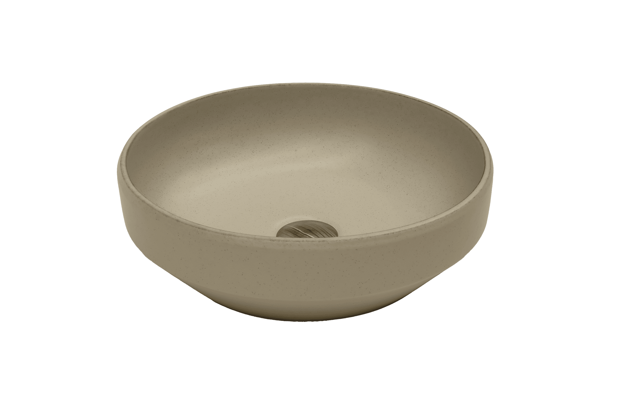 Terra 380 Round Vessel Basin Dune