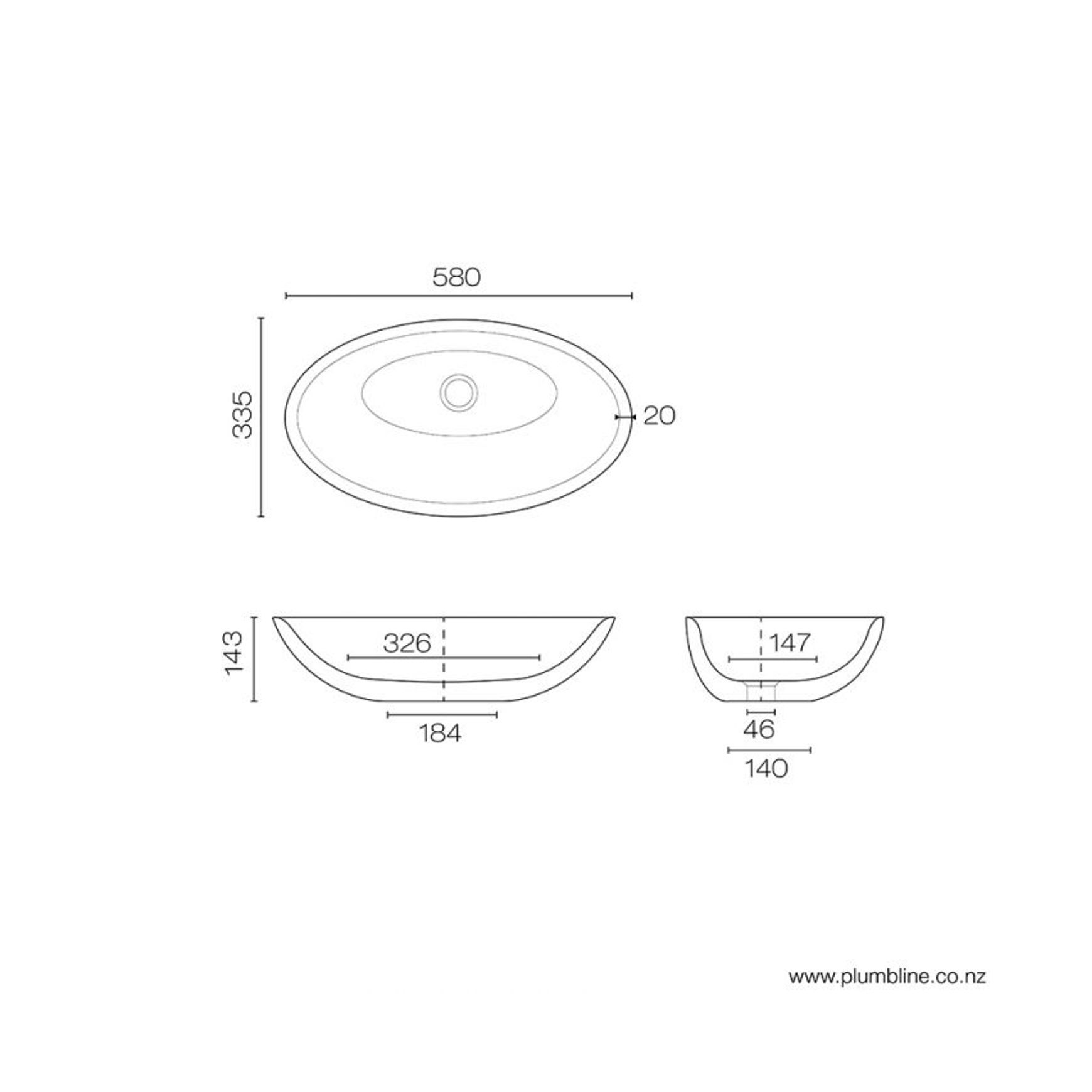 Ovo 580 Vessel Basin