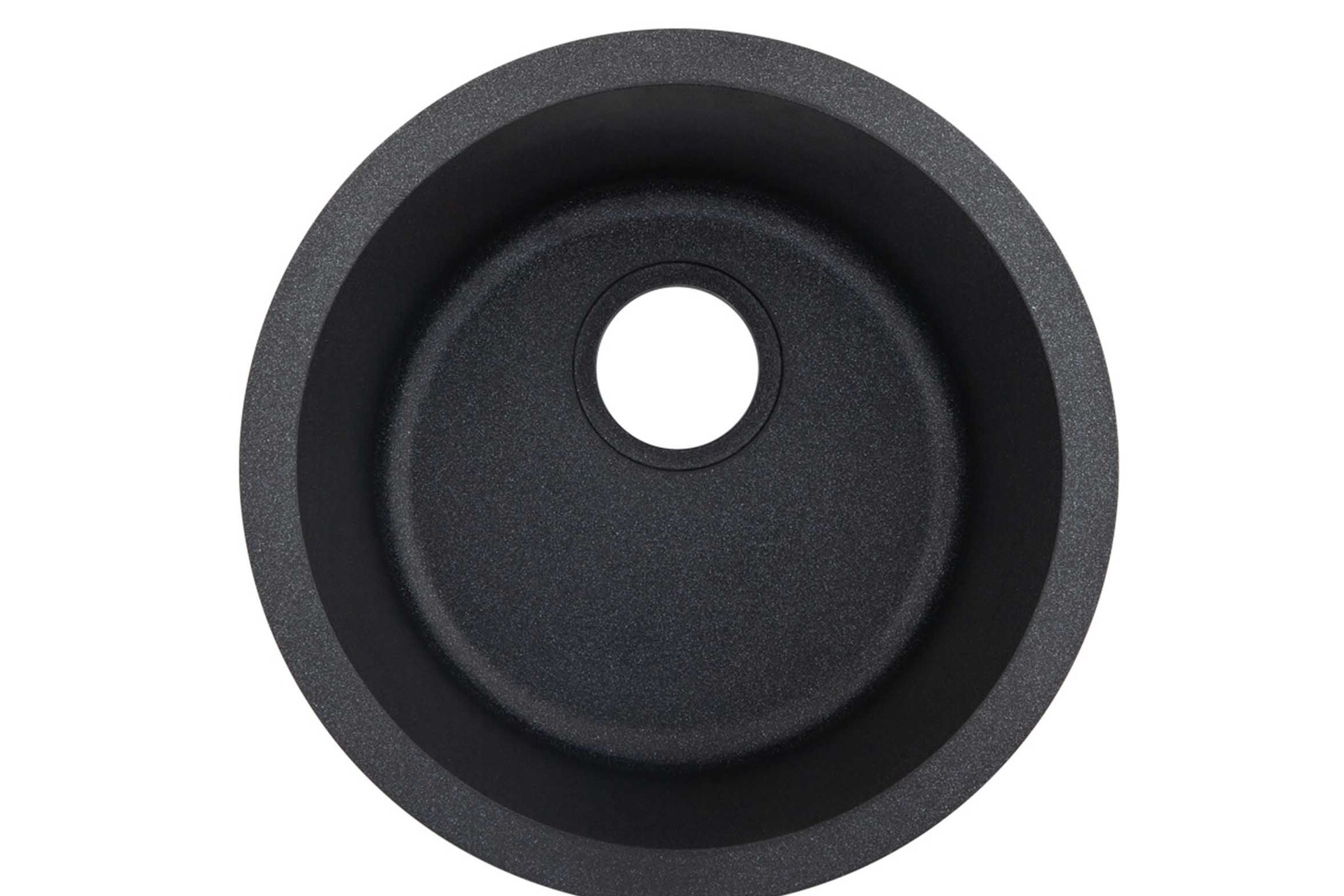 Vera Round Sink | Black Granite
