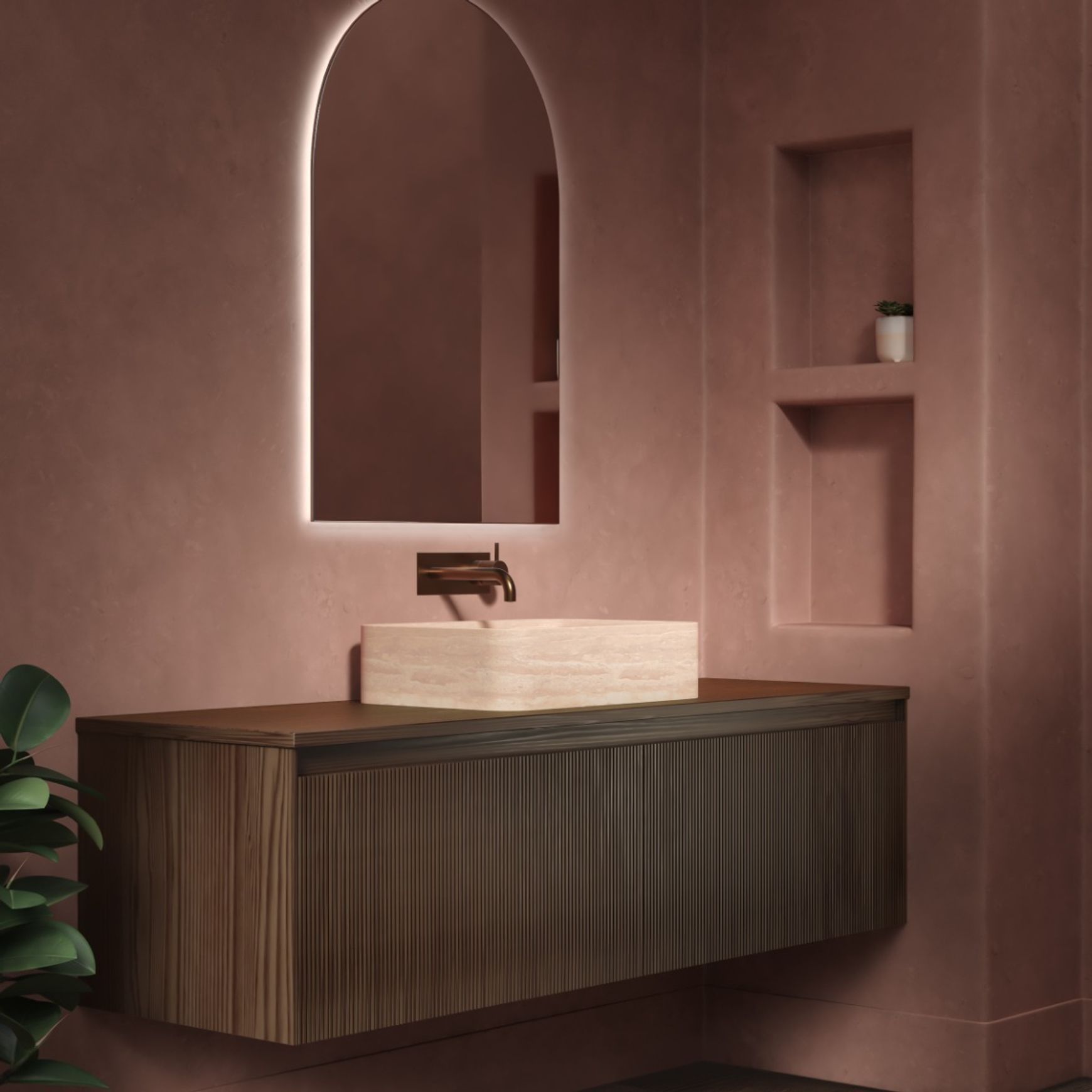 Marmo Rectangle Vessel Basin