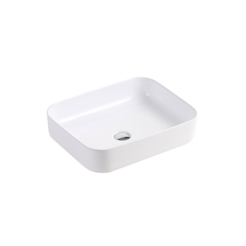 Unika Milan White Counter Top Gloss Basin