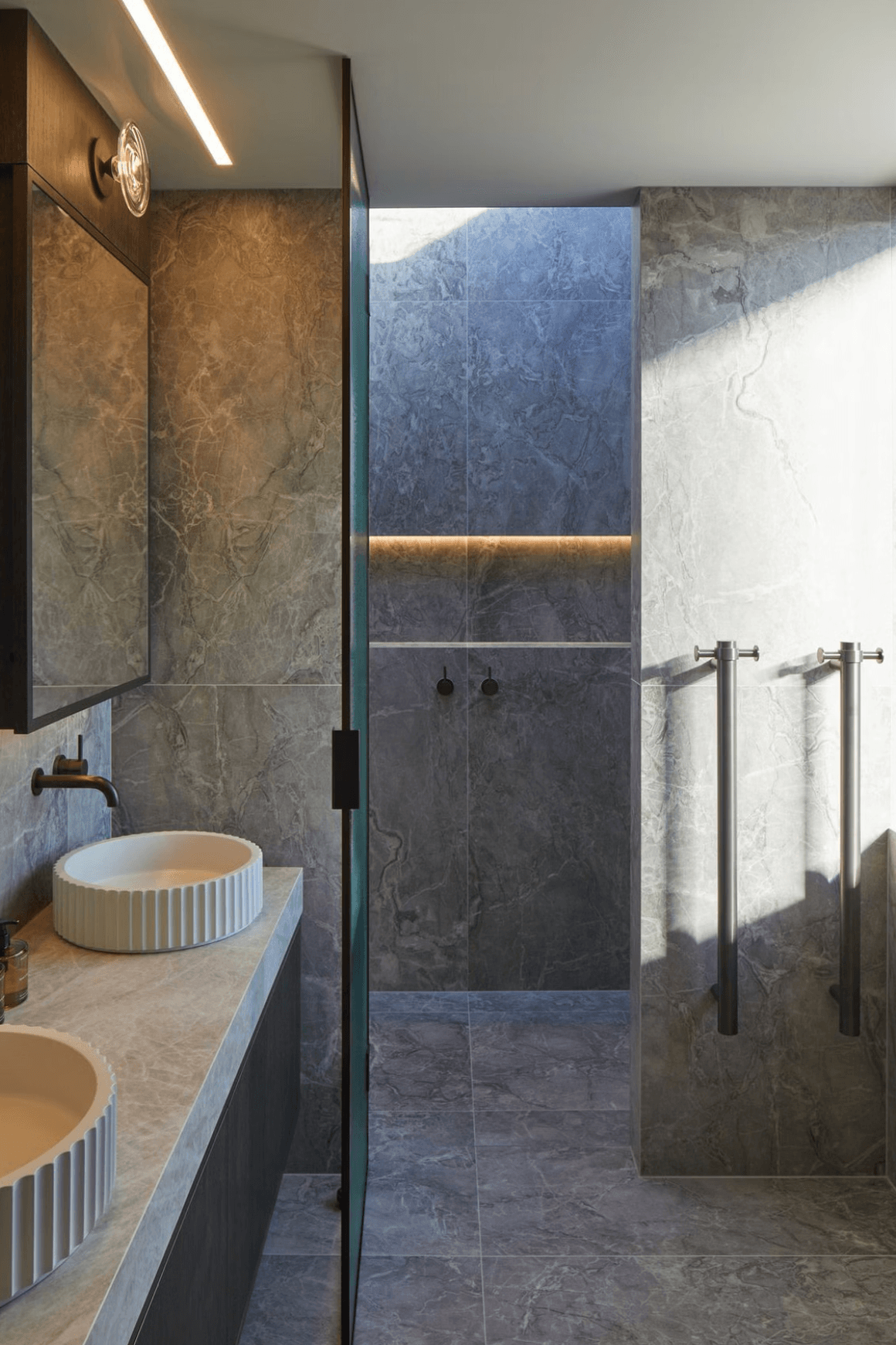 Reeded Glass