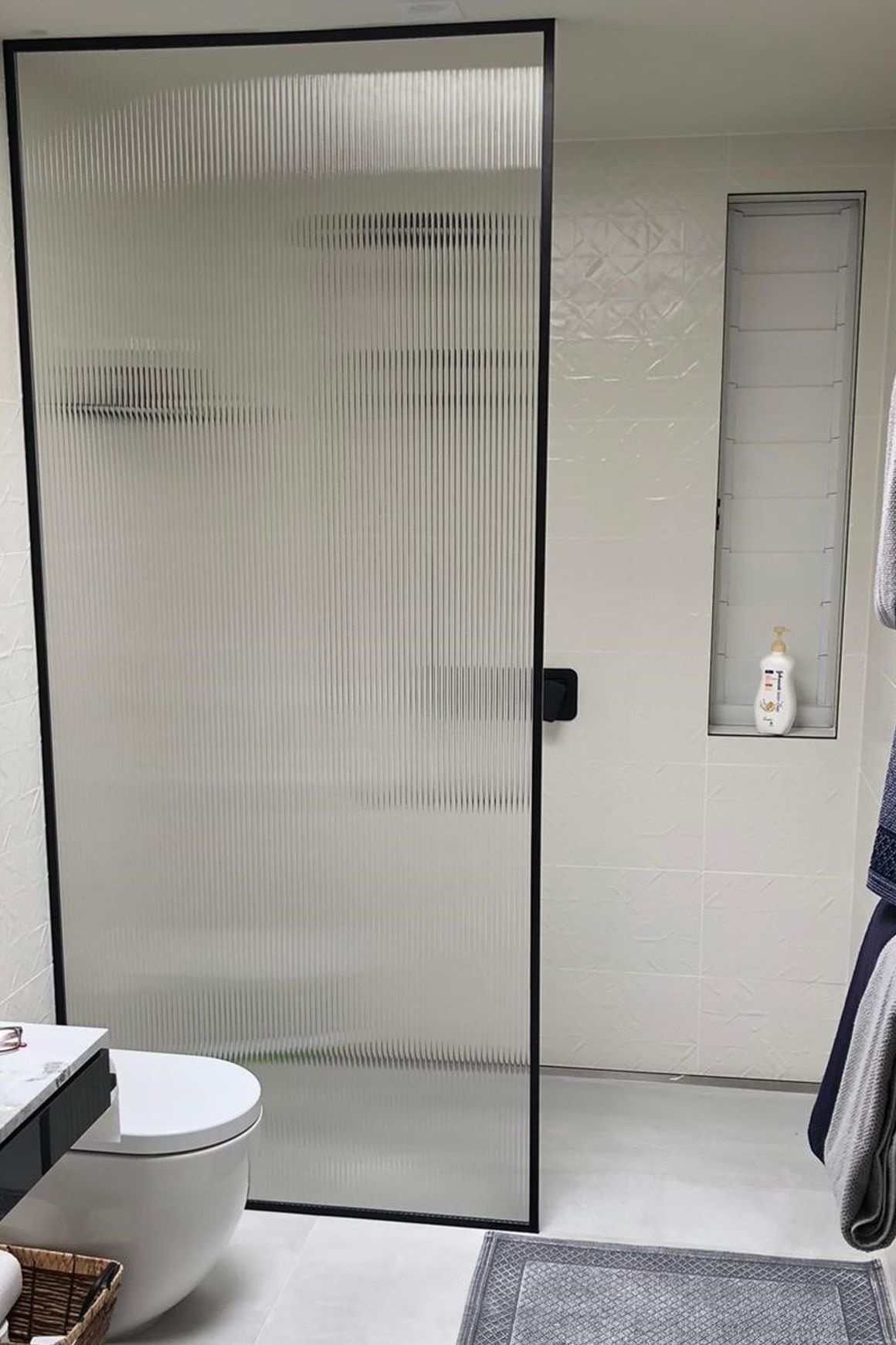 Haynes Glass Fluted Showers & Screens
