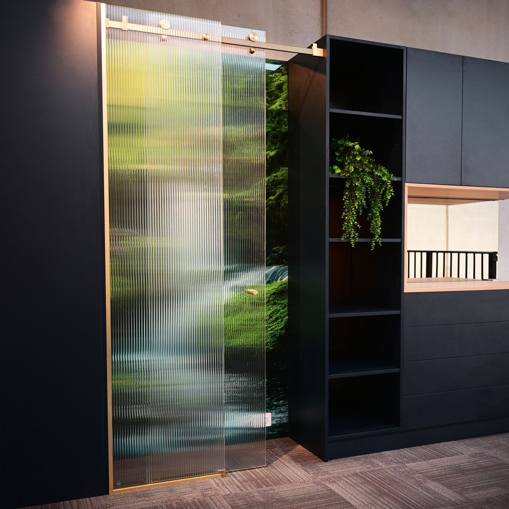 Haynes Glass Fluted Showers & Screens