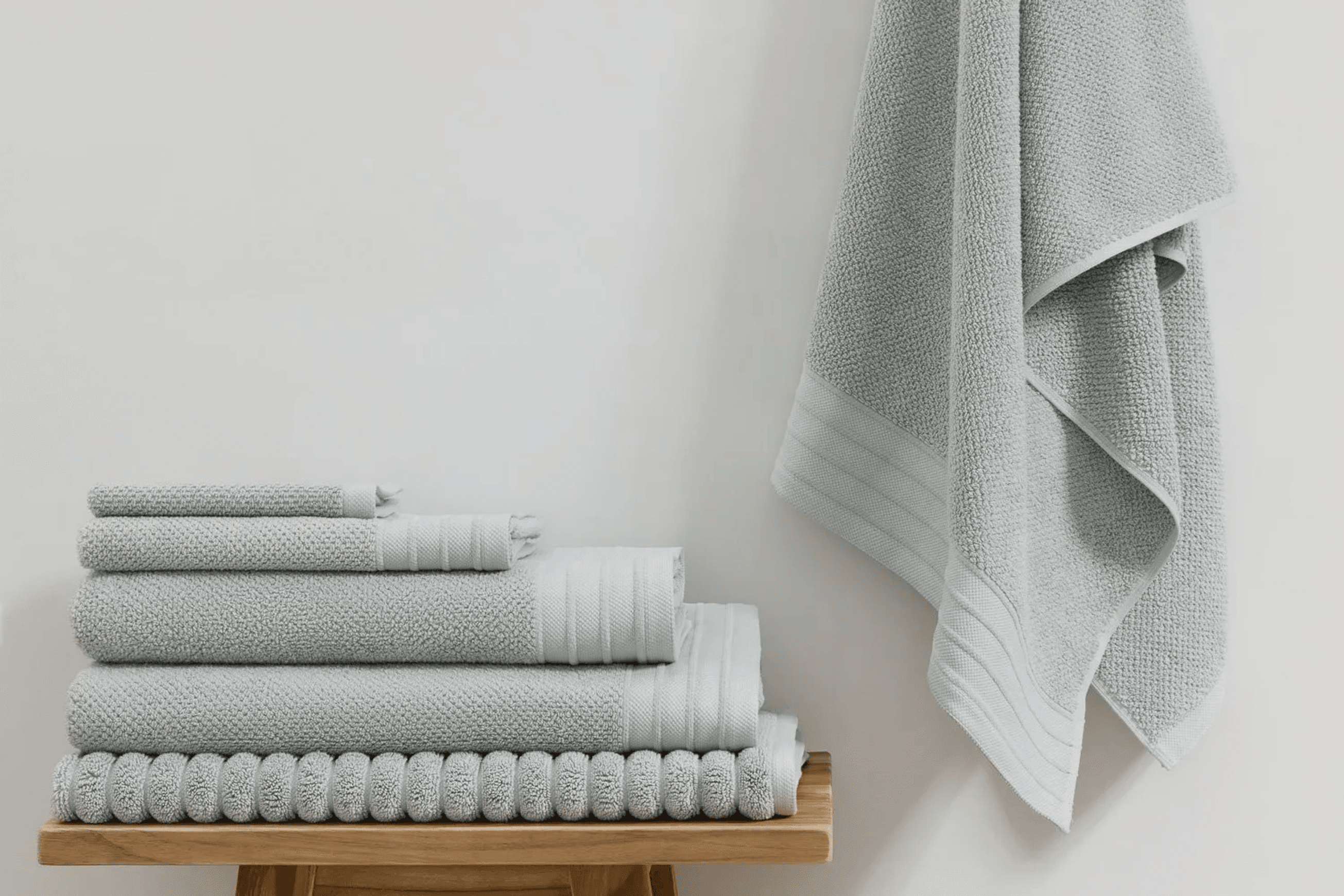 Family Bath Towel Bundle - Dove