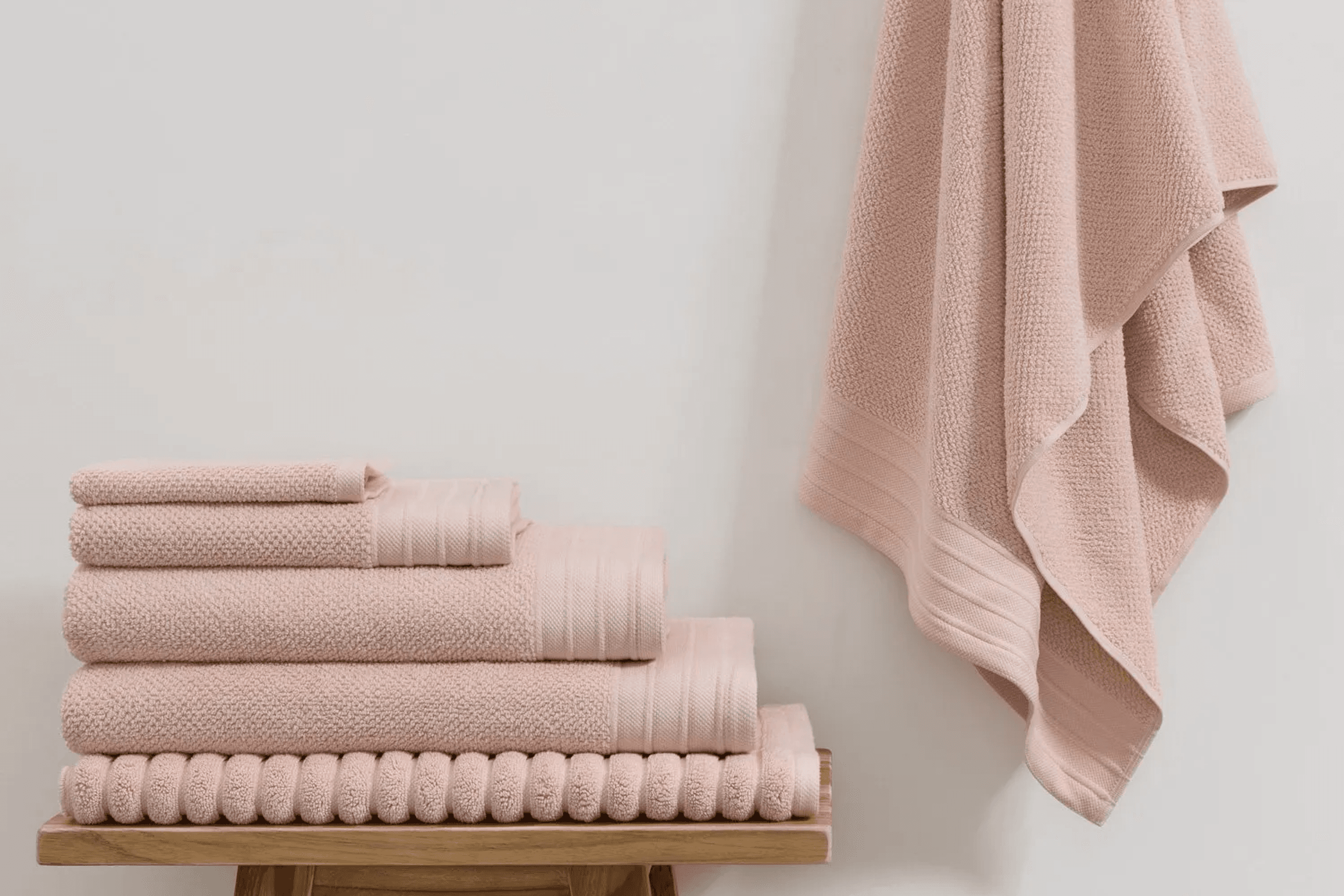Family Bath Towel Bundle - Blush