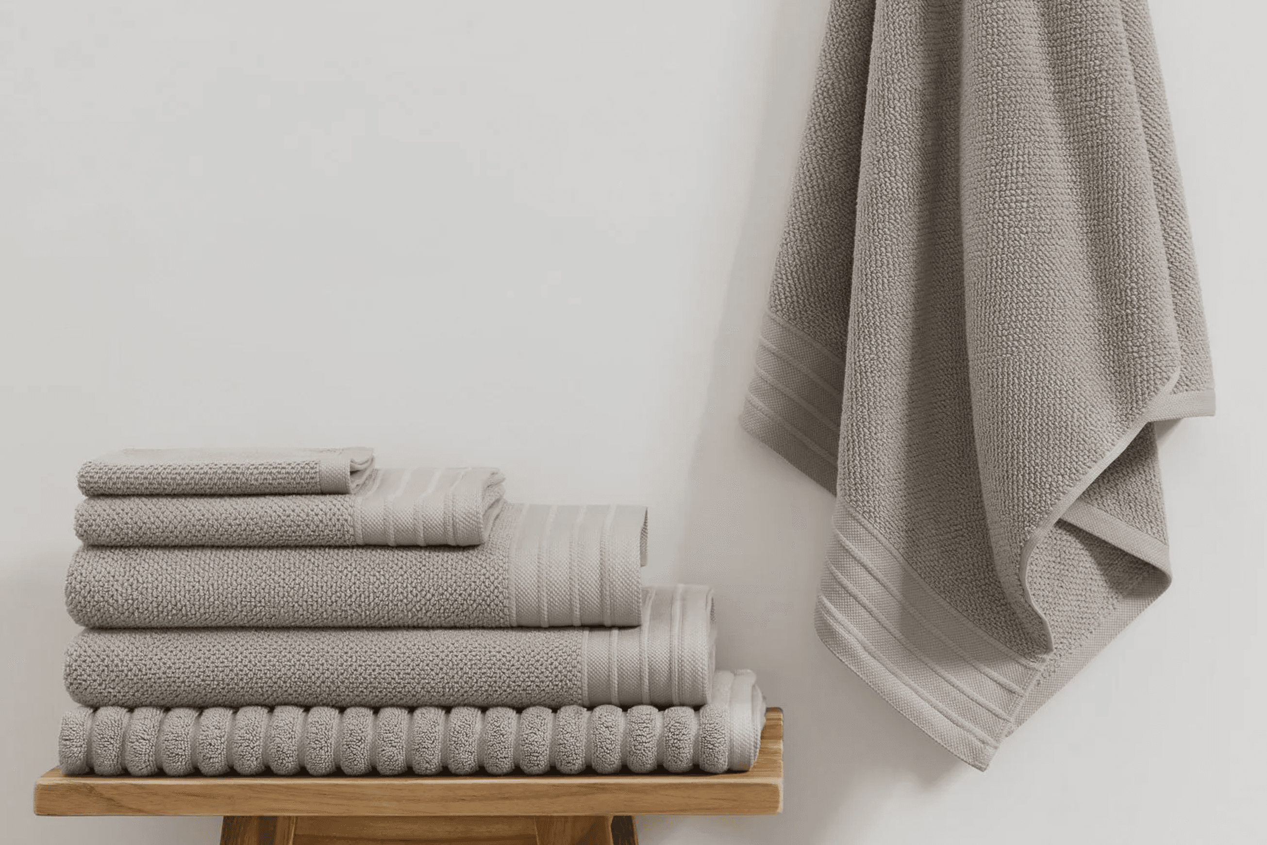 Family Bath Towel Bundle - Linen