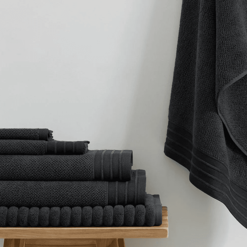 Family Bath Towel Bundle - Charcoal