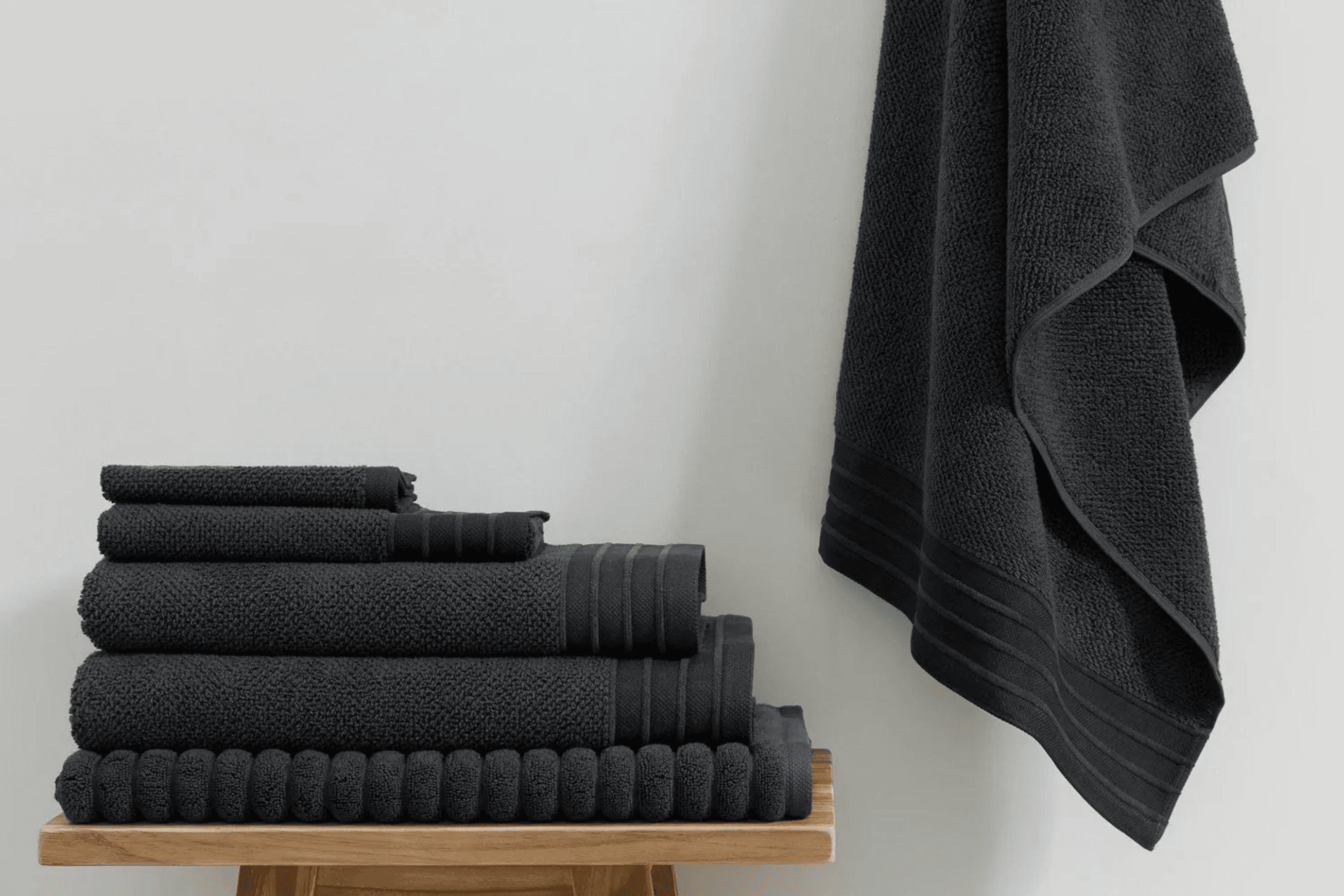 Family Bath Towel Bundle - Charcoal
