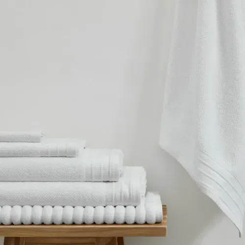 Family Bath Towel Bundle - White