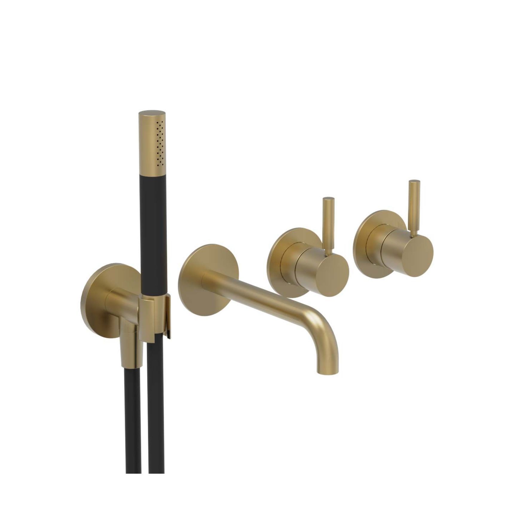 Buddy Pro Wall Mount Bath/Shower Set