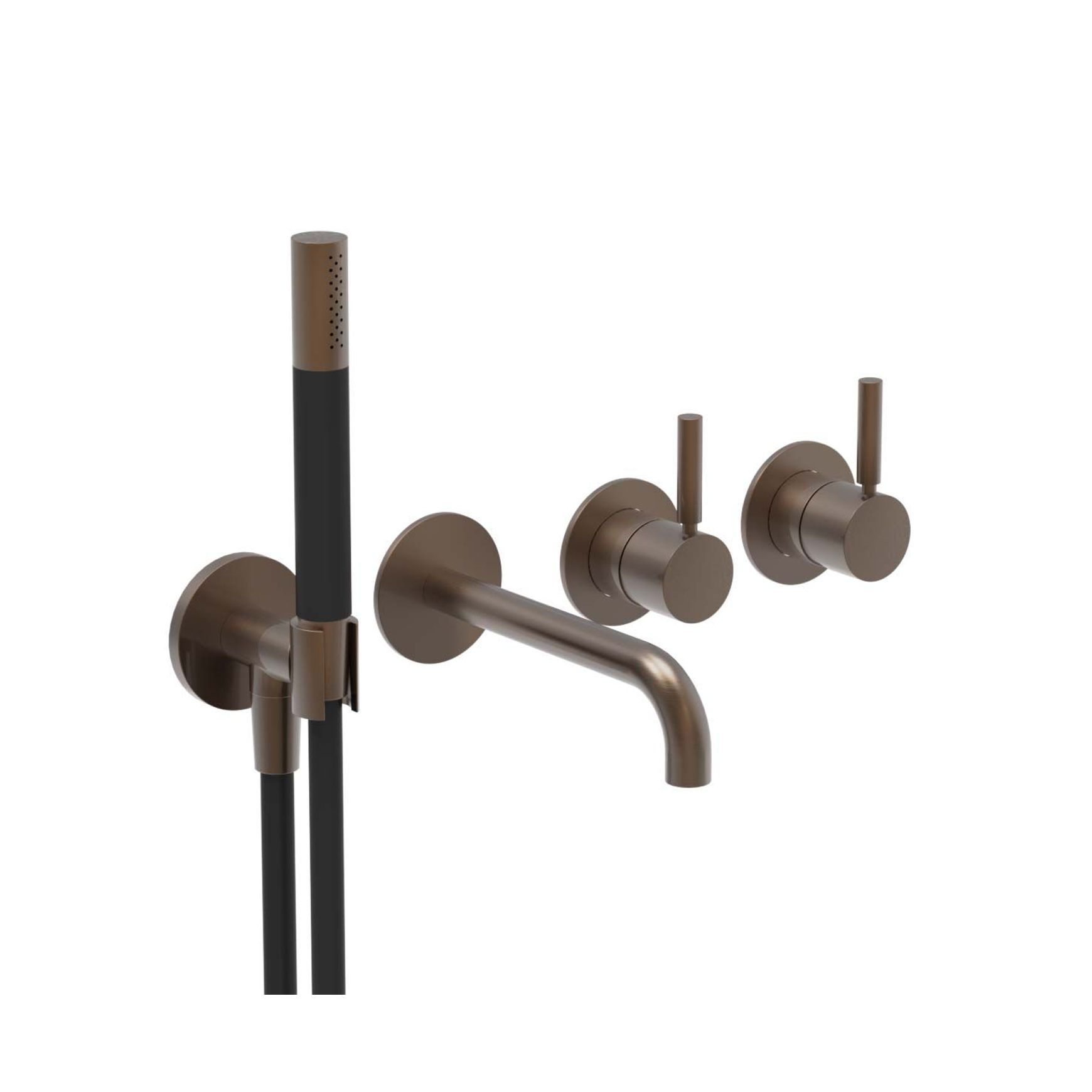 Buddy Pro Wall Mount Bath/Shower Set