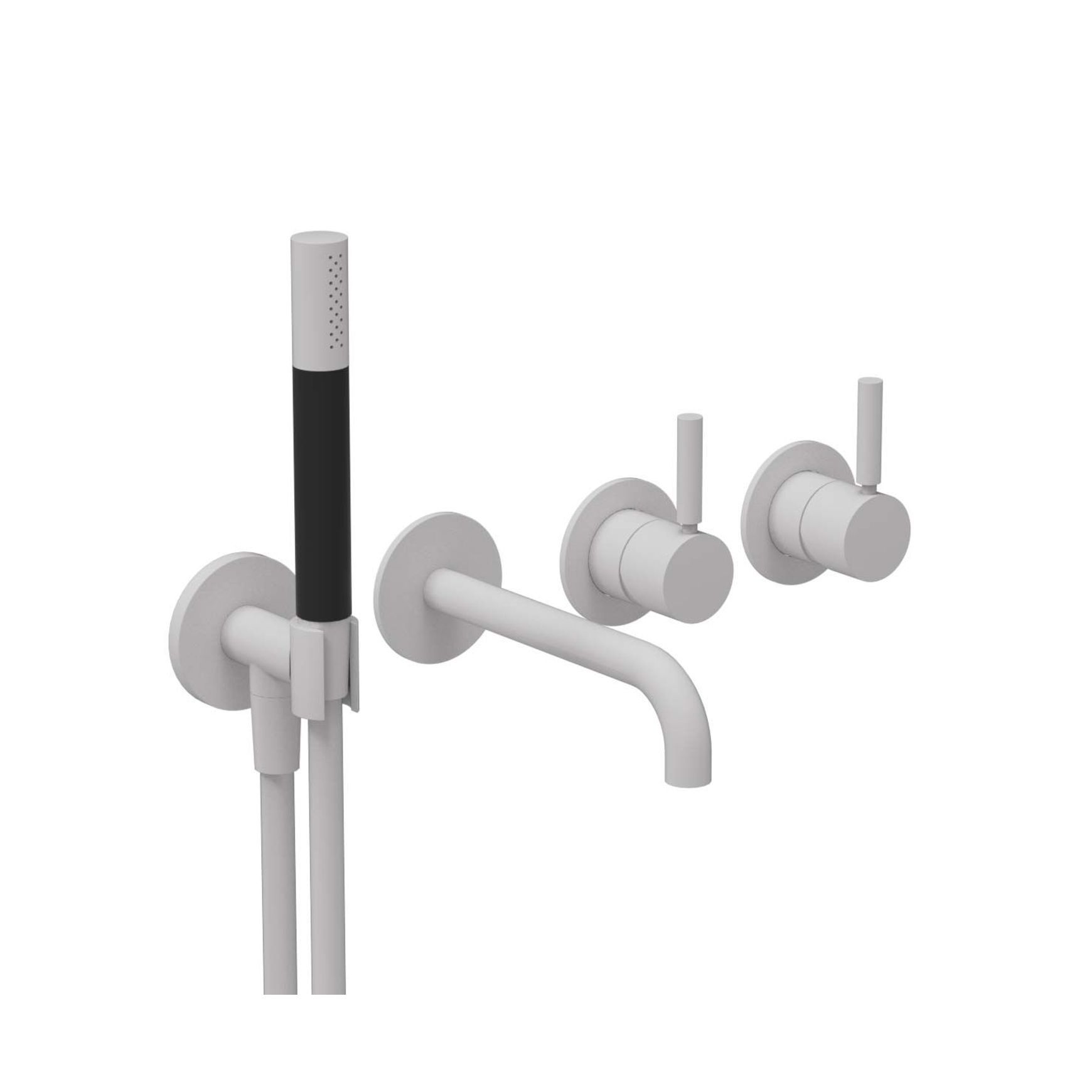 Buddy Pro Wall Mount Bath/Shower Set