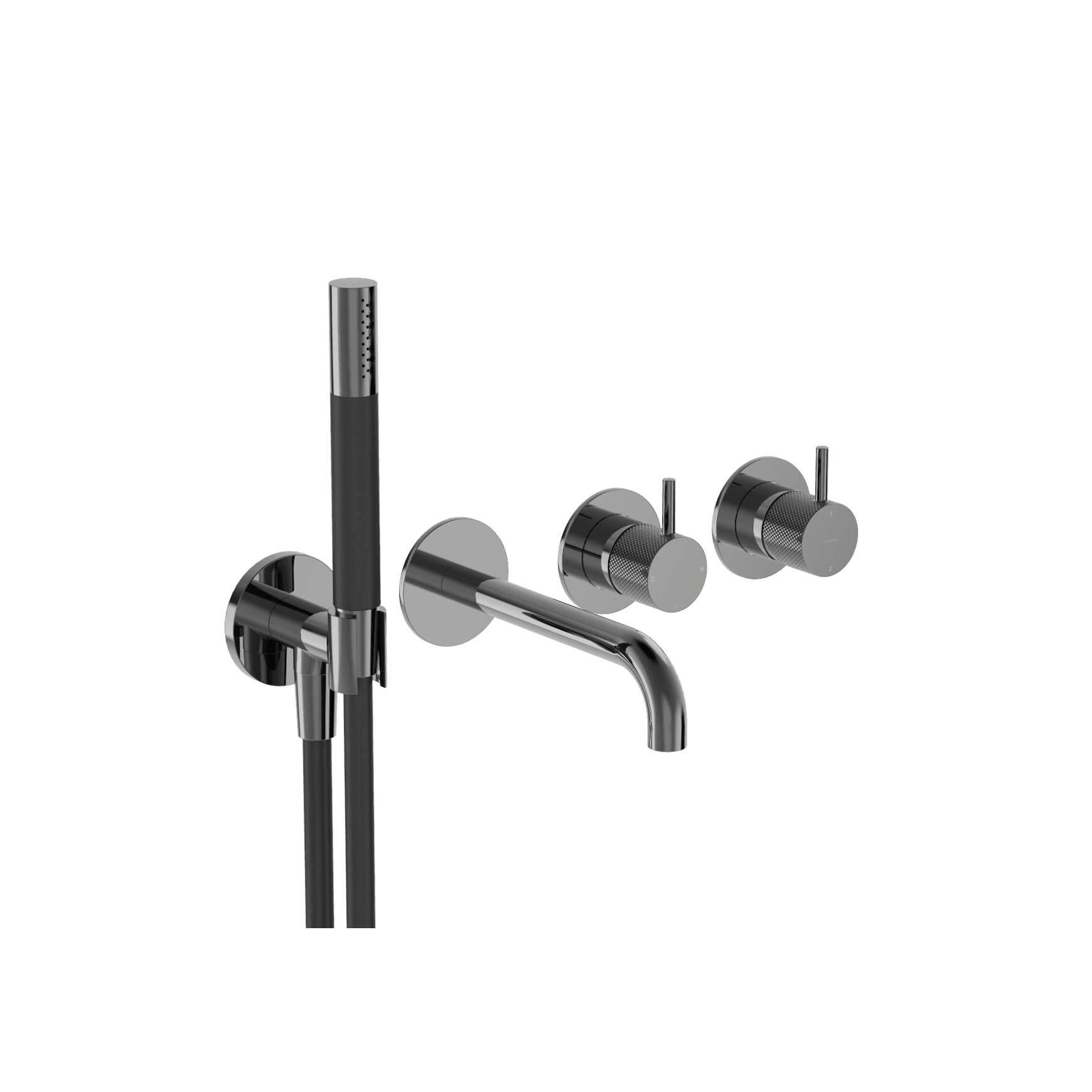 Buddy X Wall Mount Bath/Shower Set