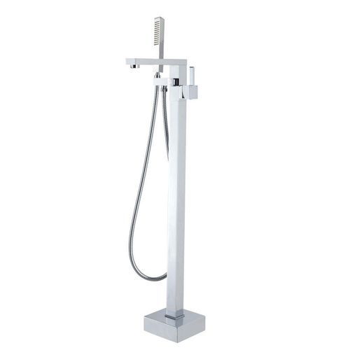 Freestanding Tap with Handheld Shower Chrome