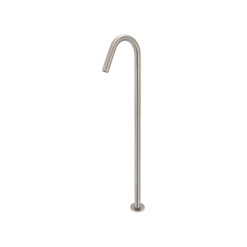 Urban Floor Mounted Bath Spout Brushed Stainless