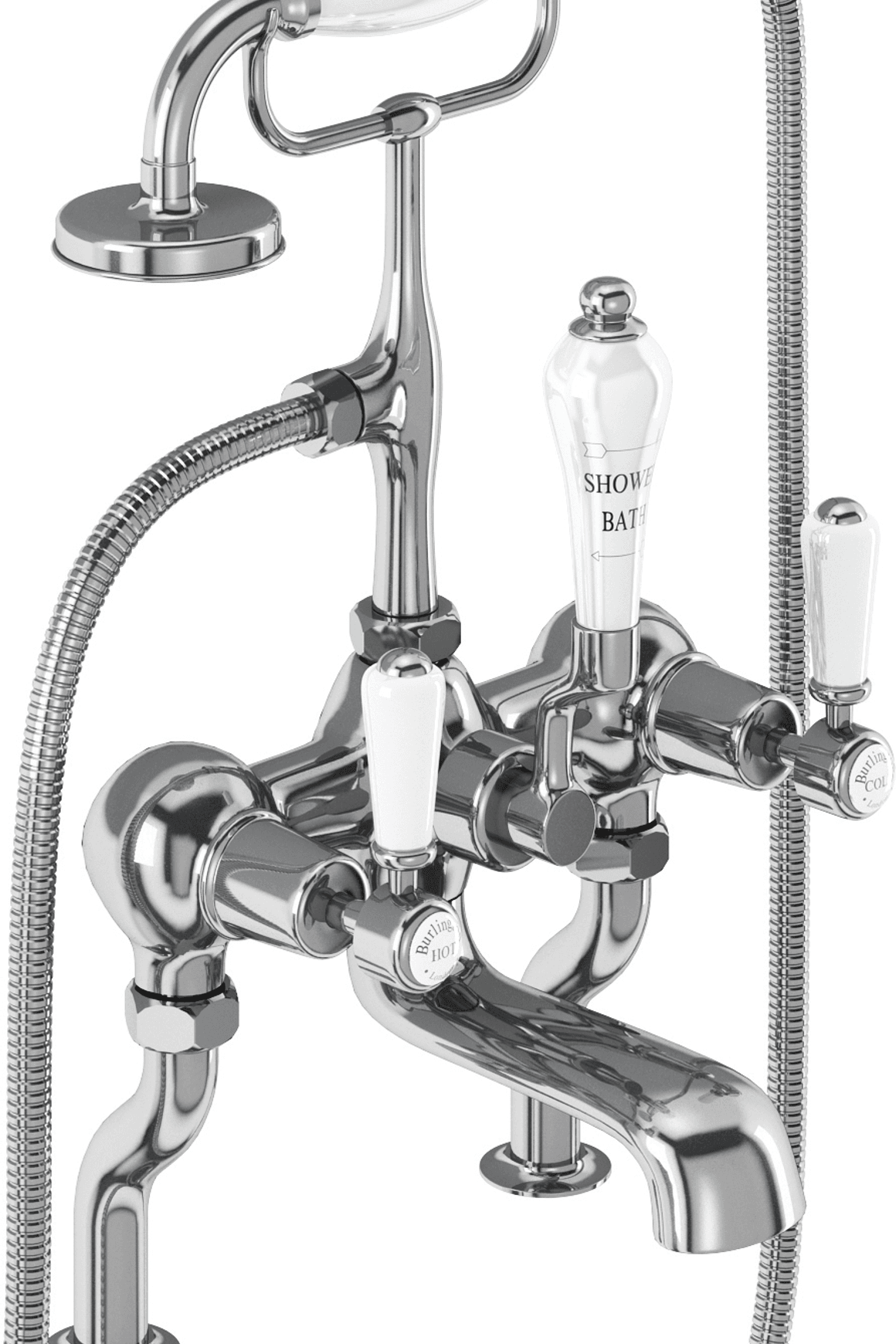 Kensington Bath Shower Deck Mounted Mixer