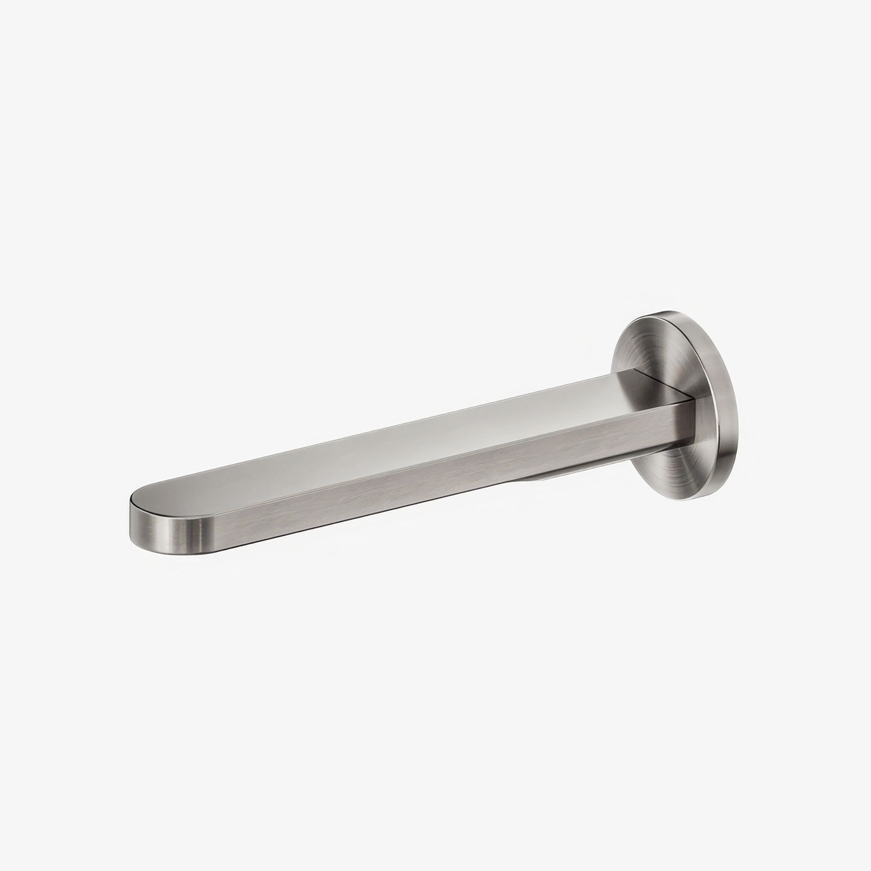 Pure SS316L Round Bath Spout Only Brushed Nickel